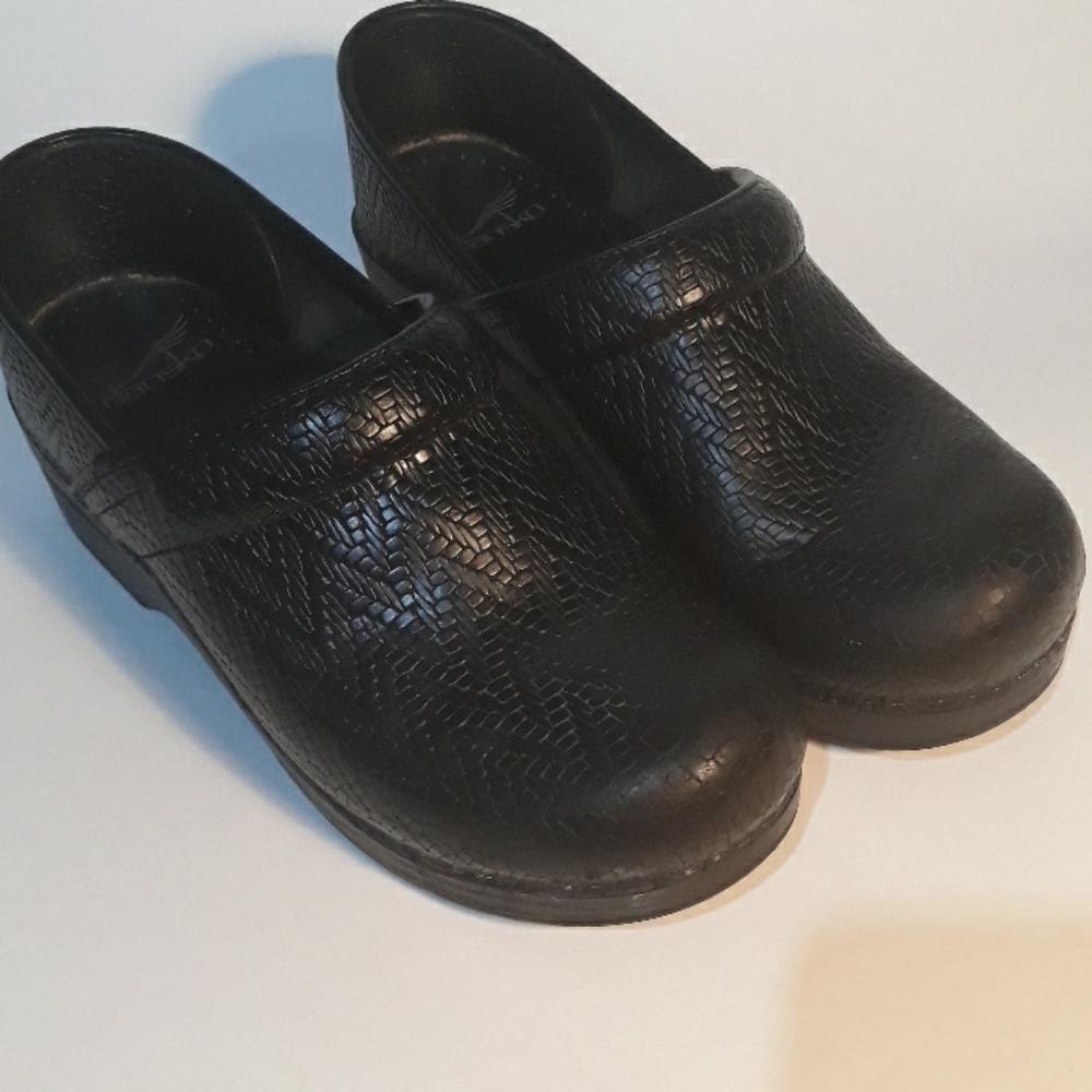Dansko Black Clogs Size 39